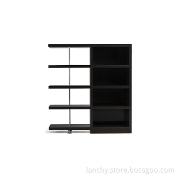 MDF with High Lacquer in Brown Bookshelf (BS-160)